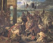 Eugene Delacroix Entry of the Crusaders into Constantinople on 12 April 1204 (mk05) china oil painting reproduction